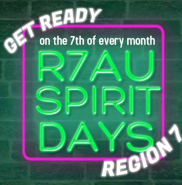 COMING SOON - R7AU SPIRIT DAYS!