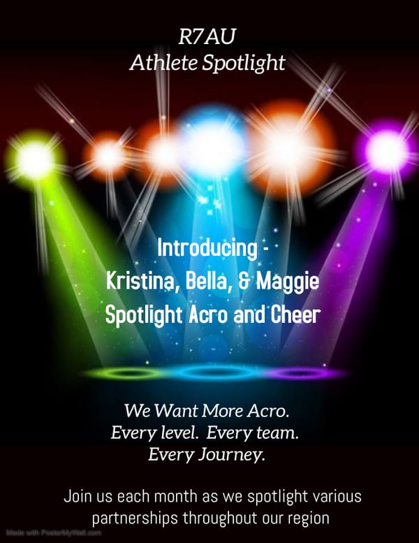 R7AU ATHLETE SPOTLIGHT