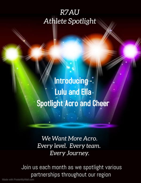 R7AU ATHLETE SPOTLIGHT